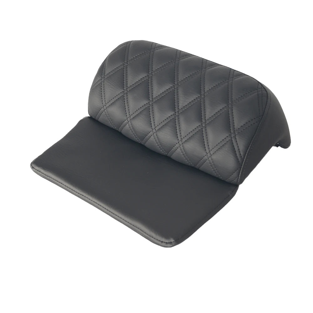 Motorcycle Black Diamond Razor Tour Pak Pad Rear Passenger Backrest Suitable For Harley Touring 2014-2024 - Image 3