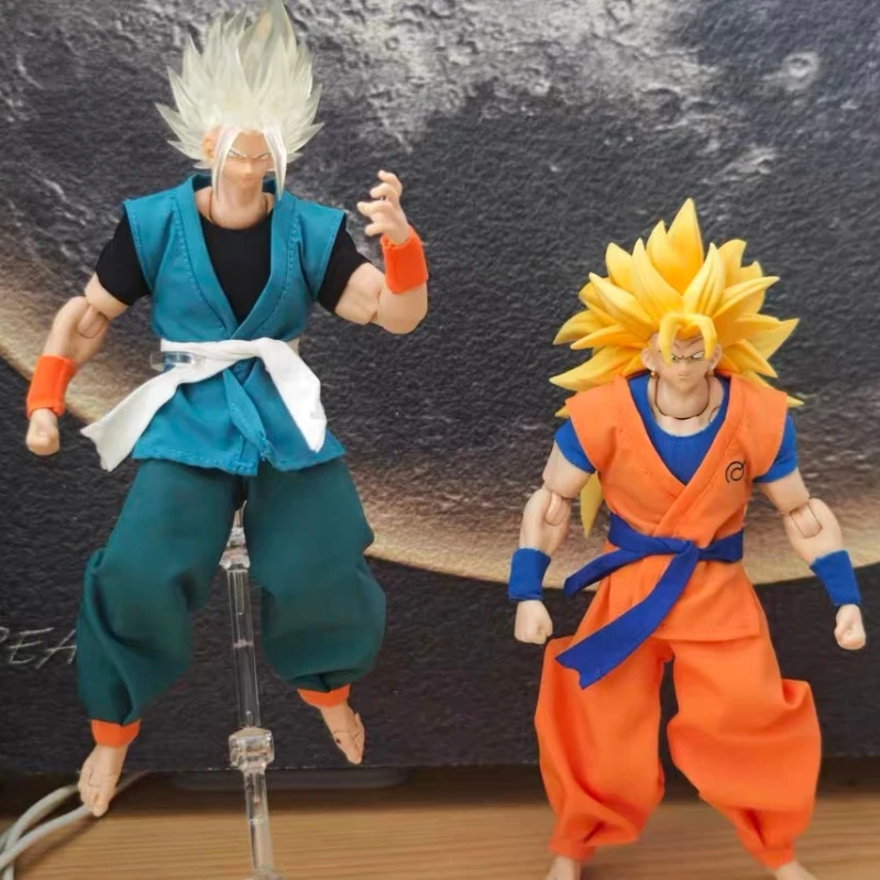

In Stock Dragon Ball Shf Series Figures Son Goku Daoist Robe Orange Blue Uniforms Training Suit Clothes Only Accessories Gifts