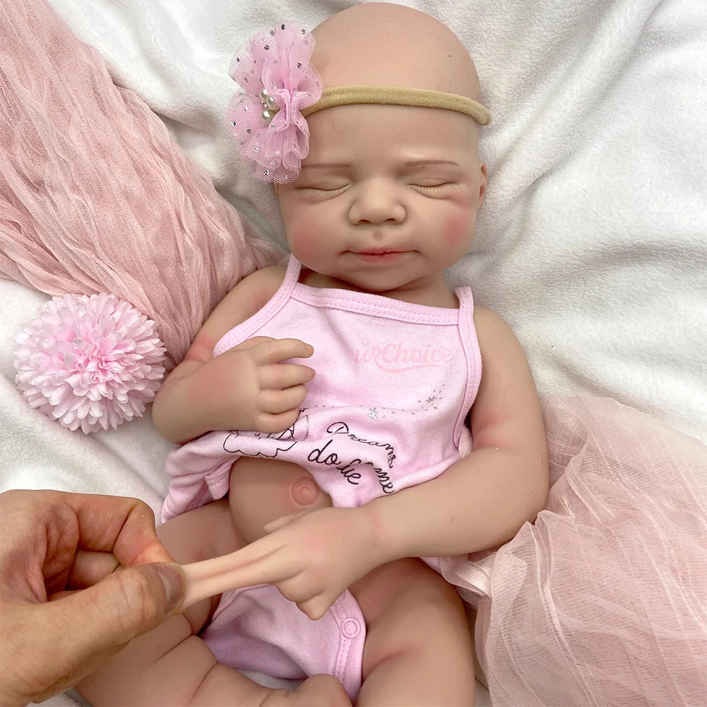 20インチのリボーンドール、パスカルシリコンベビードール、リアルなベビードール、新生児1:1等身大のリボーンドール、3歳以上のお子様向けの睡眠用リボーンドール