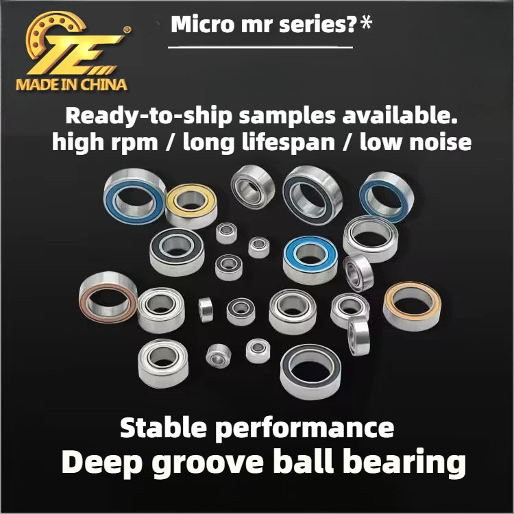 Manufacturers supply stainless steel miniature bearings SMR52 63 74 deep groove ball bearings super long idling jewelry bearings