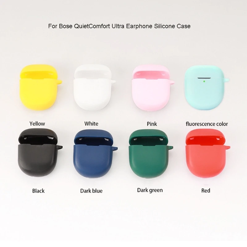 For Bose QuietComfort Ultra Cover Washable Silicone Sleeve Anti-scratch Housing Case Drop Ship