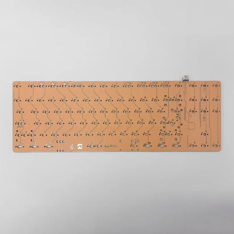 

Galatea TKL Keyboard PCB Solder Customized Geon F1-8X V2/722 80% Layout Universal PCB for Gaming Mechanical Keyboard Accessories