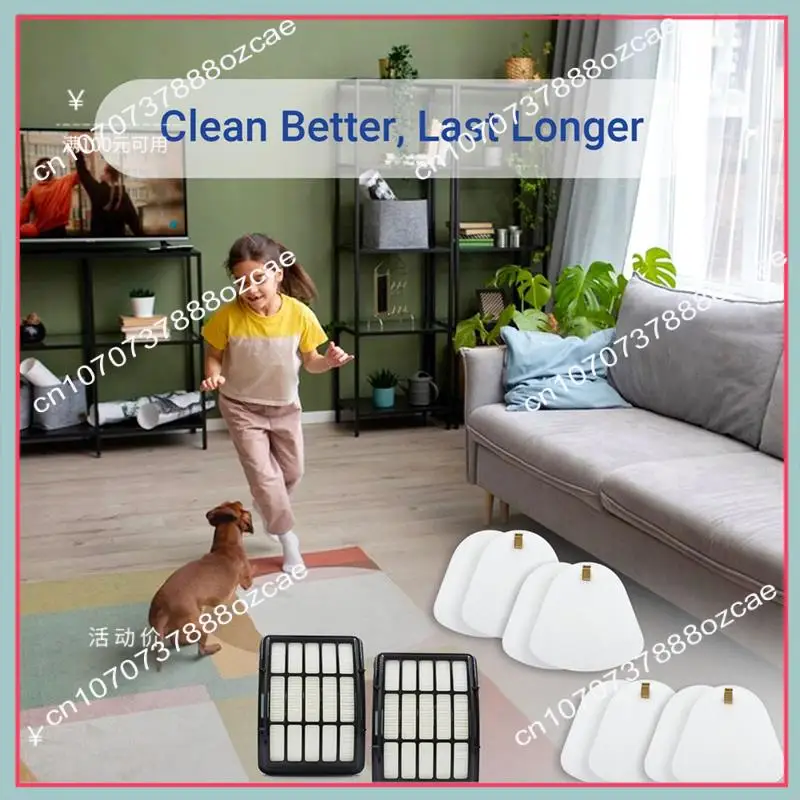 قطع غيار فرشاة قطنية لمرشح HEPA A26P لملحقات المكنسة الكهربائية Shark NV350/NV351 NV35