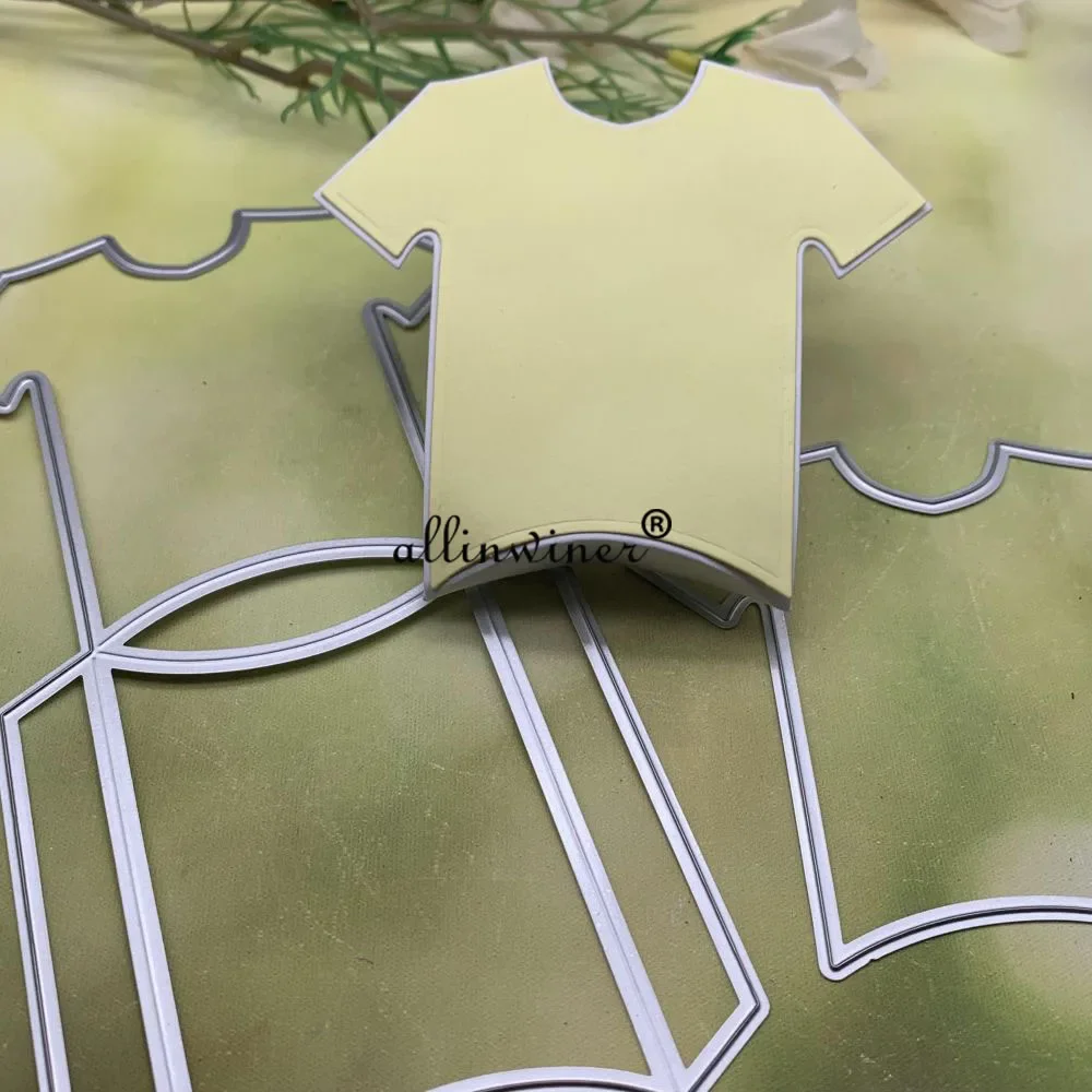 

Short sleeve decoration Metal Cutting Dies Stencils Die Cut for DIY Scrapbooking Album Paper Card Embossing