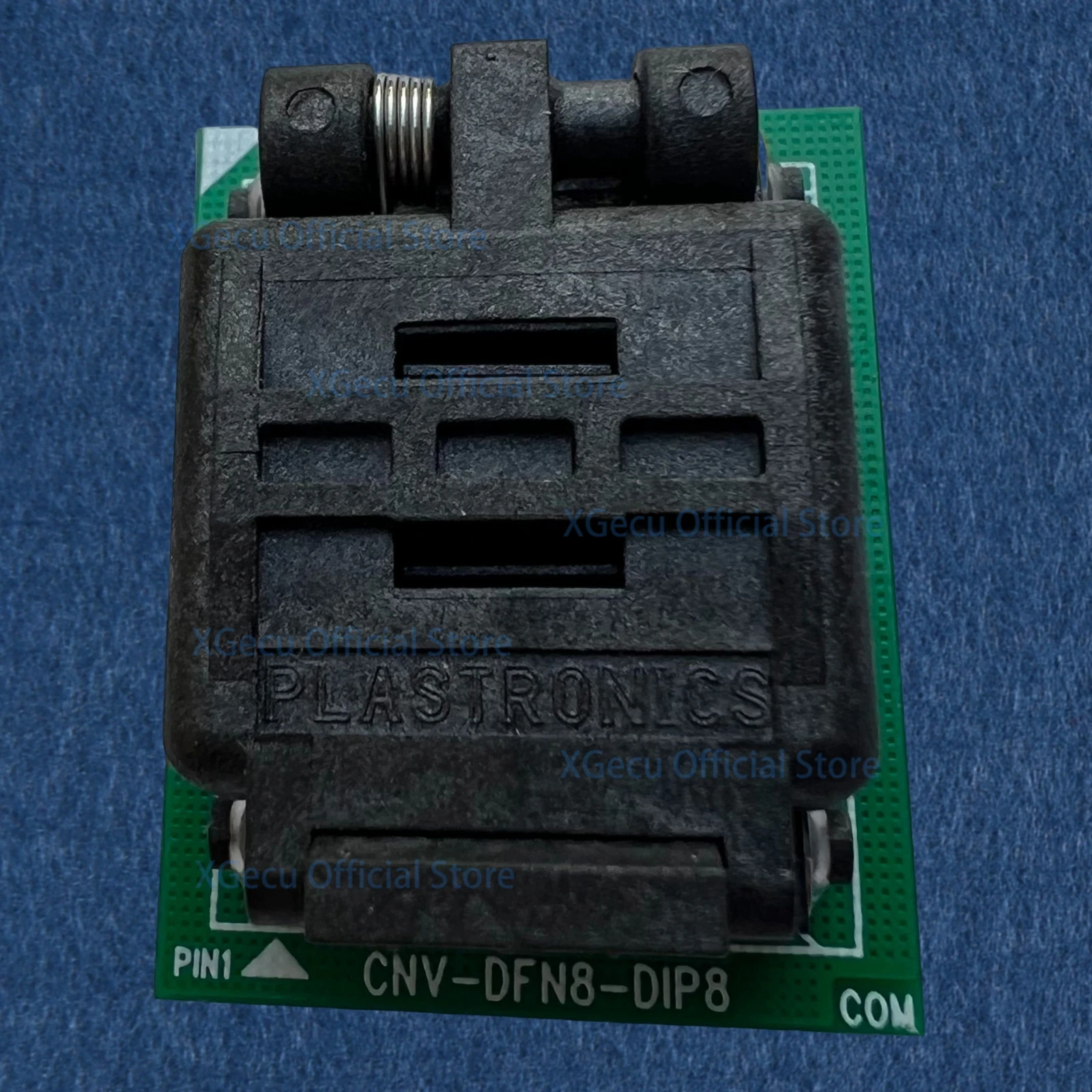 QFN8/DFN8/USON8/WSON8 to DIP8 Test IC Socket/Adapter/Adaptor PLASTRONICS 08QN50T22020-E