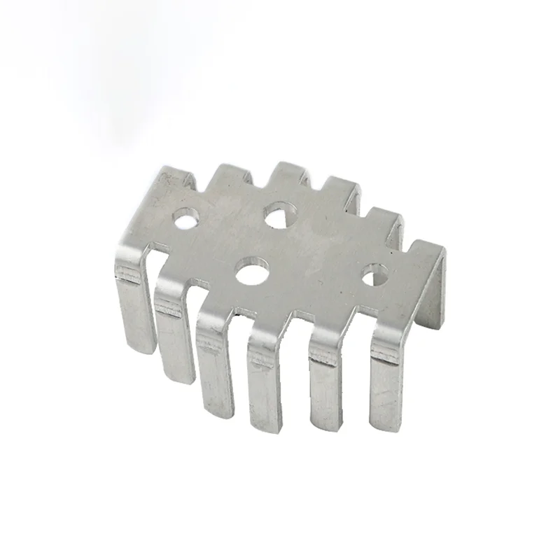 TO-3 مشعاع ثلاثي ذو ختم ذهبي 45*35*25 مللي متر ألومنيوم مع بالوعة حرارية بأربعة فتحات