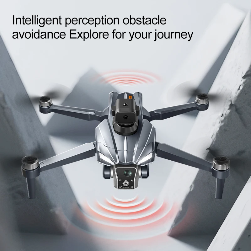 2025 New K18MAX Professional Drone 8K HD Camera Obstacle Avoidance Wide Angle Fold RC Helicopter WIFI FPV Height Helicopter 5000