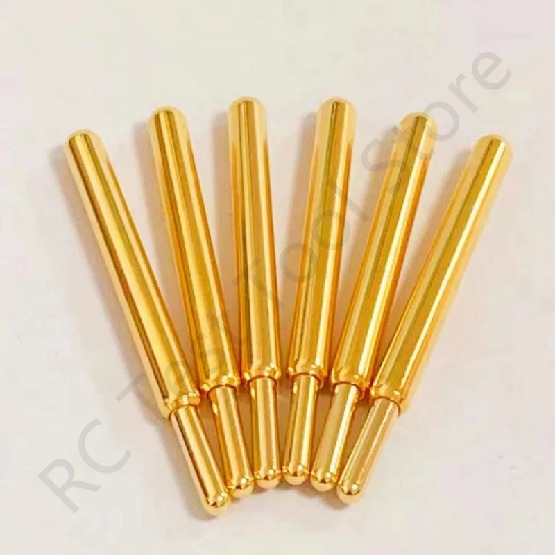 10/50PCS UB189-J Spring Test Probe Test Pin Pogo Pin PCB Test Tool Length 36.5mm Pin Dia 3.16mm Sharp Tip Dia 1.95mm Test Tool
