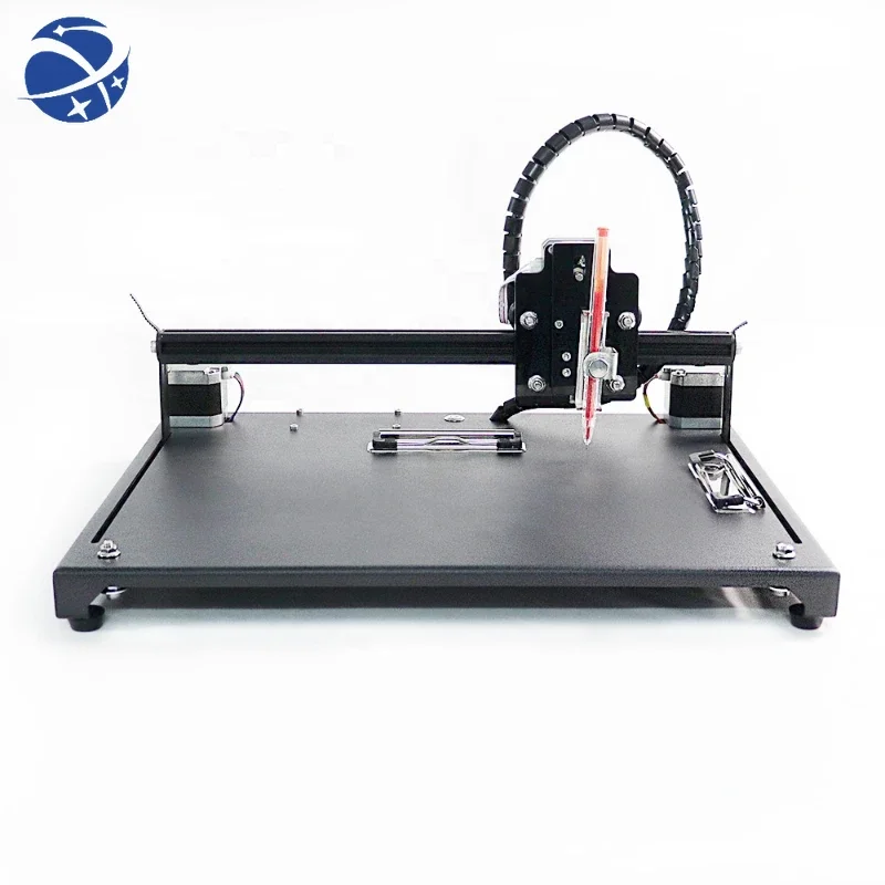 YYHC BACHIN diy Pen Drawing Writing Robot Handwriting Machine Corexy XY-plotter for CNC Shield Drawing Toys Faster Speed