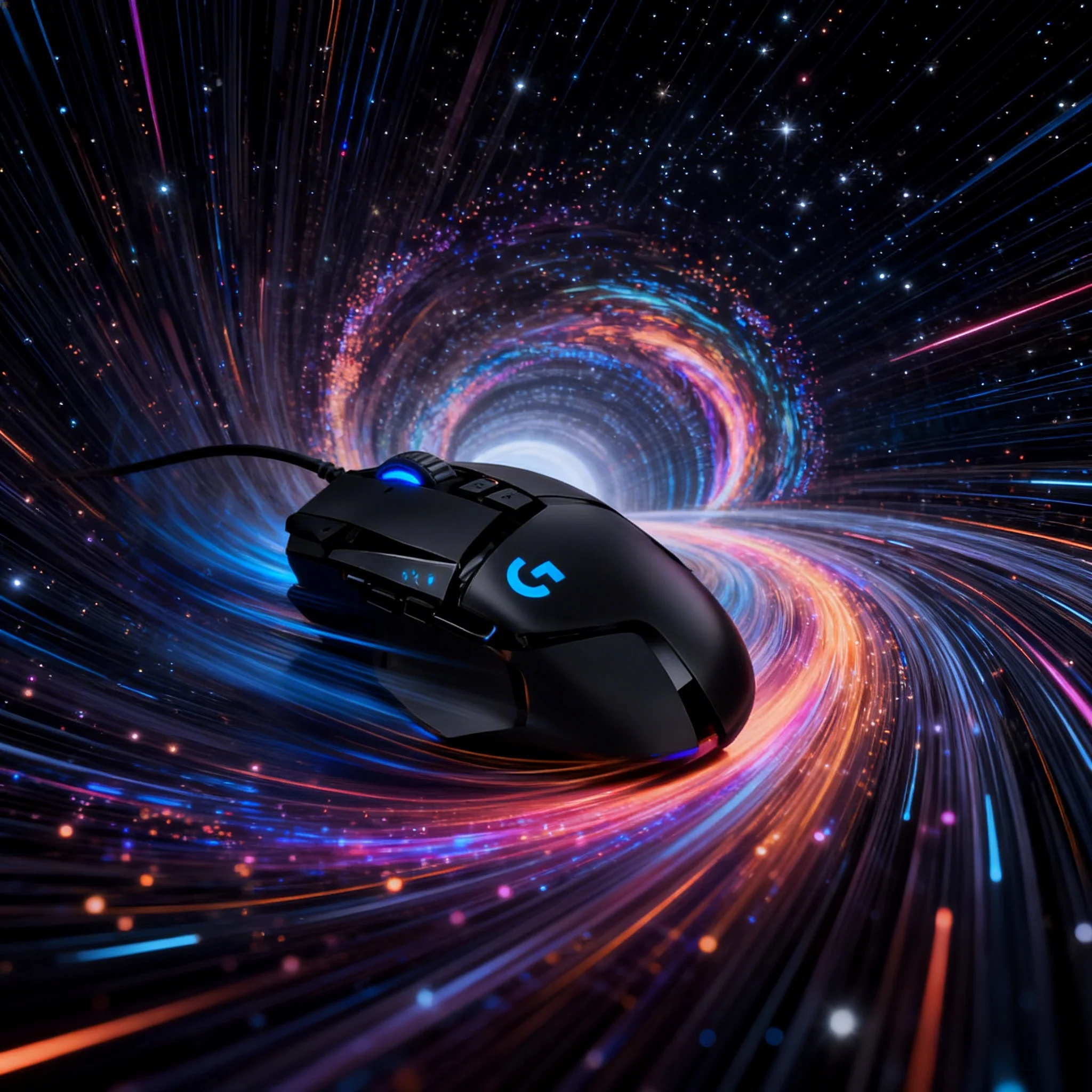 

Logitech G502 HERO/G402 boasts a cool design, RGB lighting effects, and combines aesthetics with performance.