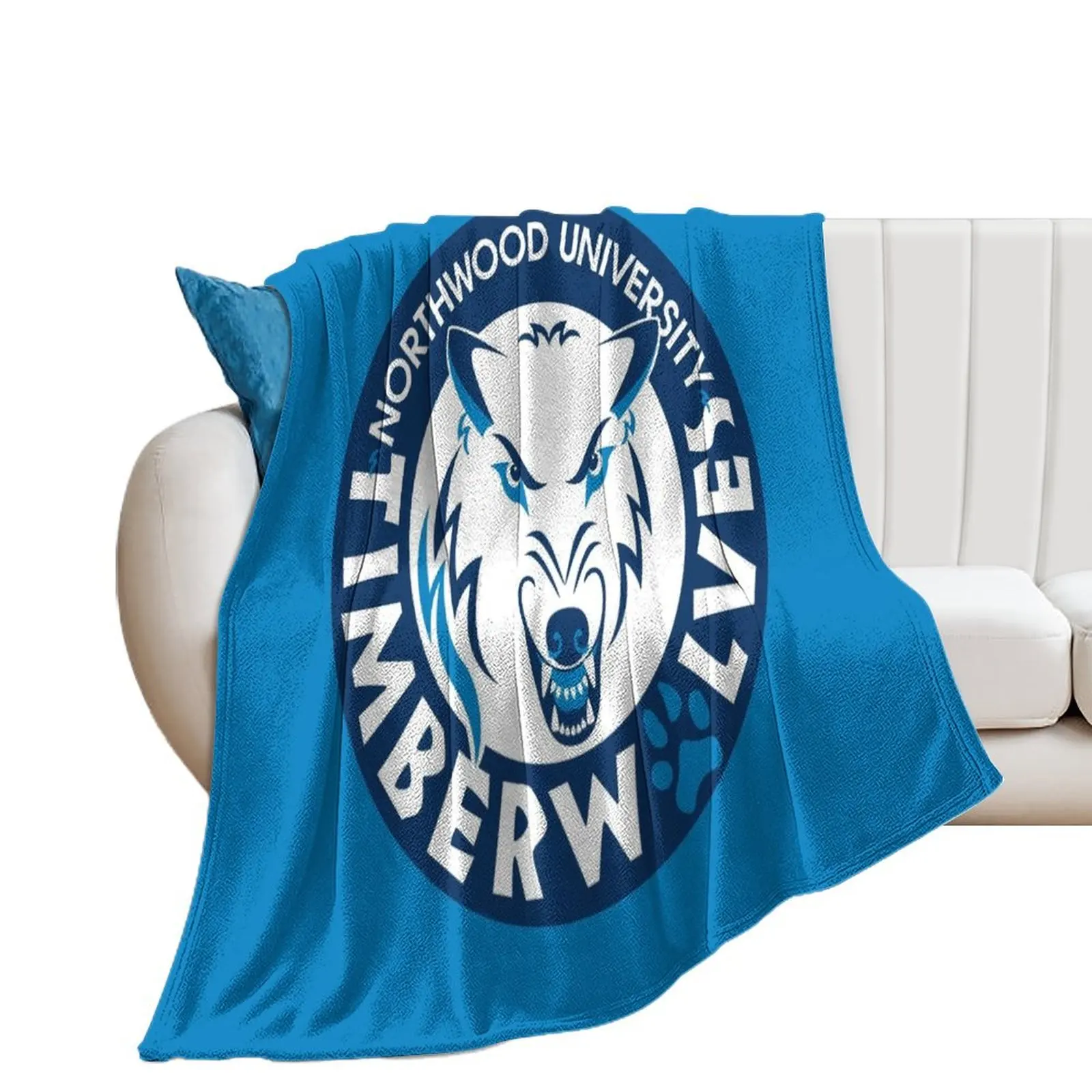 

Northwood Timberwolves Throw Blanket Loose Stuffeds Single Multi-Purpose Blankets