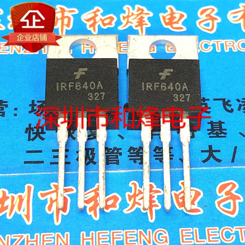 5PCS-10PCS IRF640A  TO-220 200V 18A   New And Original On Stock