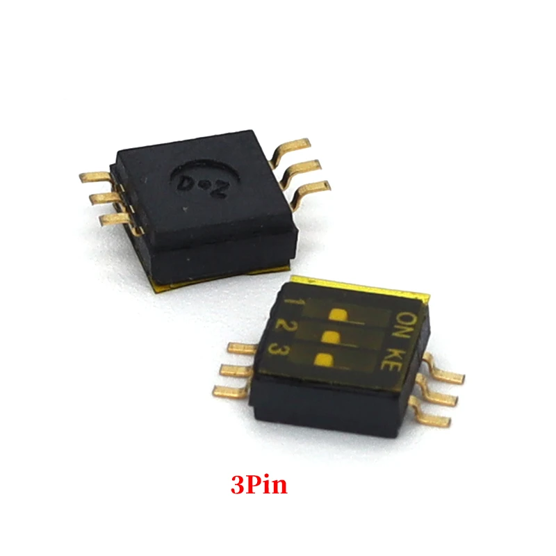 Surface Mount DIP Switch SMD SMT Slide Type 1.27mm Pitch 1/2/3/4/5/6/8 Pin - Electronic Component