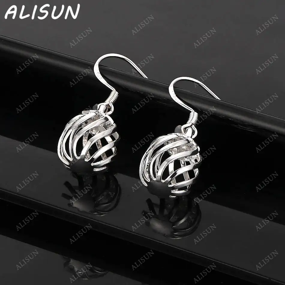 

ALISUN 925 Sterling Silver Design Earrings Drop Earrings For Women Charm Trend Birthday Gifts Fashion Party Fine Jewelry
