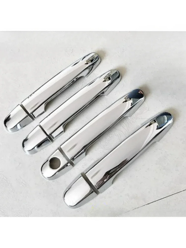 for Toyota Yaris 2006 2007 2008 2009 2010 2011 Chrome Handle Cover Trim SetCar Accessories Sticker Car Styling