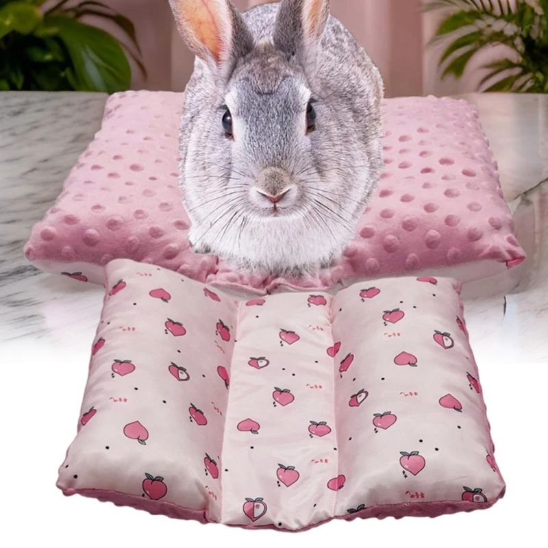 Rabbits Gerbil Furry Pad Soft Bed Large Pad Cushion Suitable For Soft Cushion For Hamster Mouse Cage Acessories