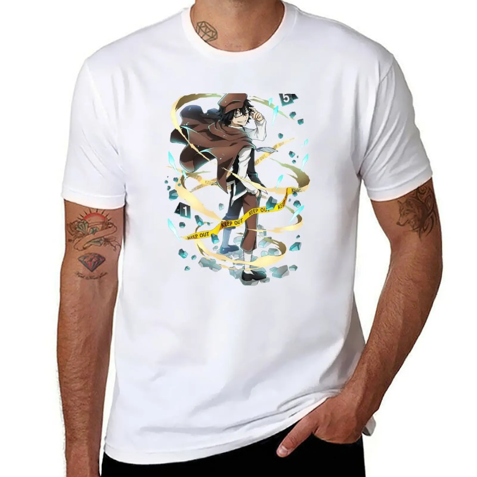 

Edogawa Rampo BSD T-Shirt men t shirt cotton 100% cotton t shirt man T-Shirt