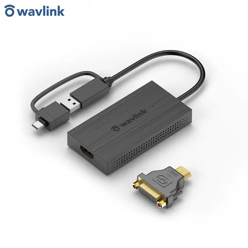 

Адаптер USB 3,0-HDMI, внешняя видеокарта, выход 4K HDMI