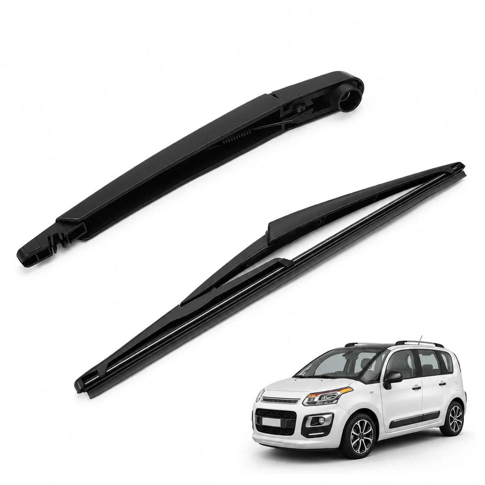 Rear Wiper Arm and Blade 6429.GN 6429GN Compatible with C3 Picasso, 2008 I, 5008, 508 SW II