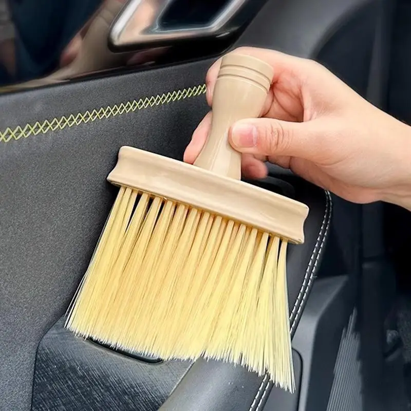 Brosse de dépoussiérage pour crevasse de voiture, évent de climatisation, espace intérieur, brosses de nettoyage, accessoires d'intérieur de voiture, SUV, berline, montres