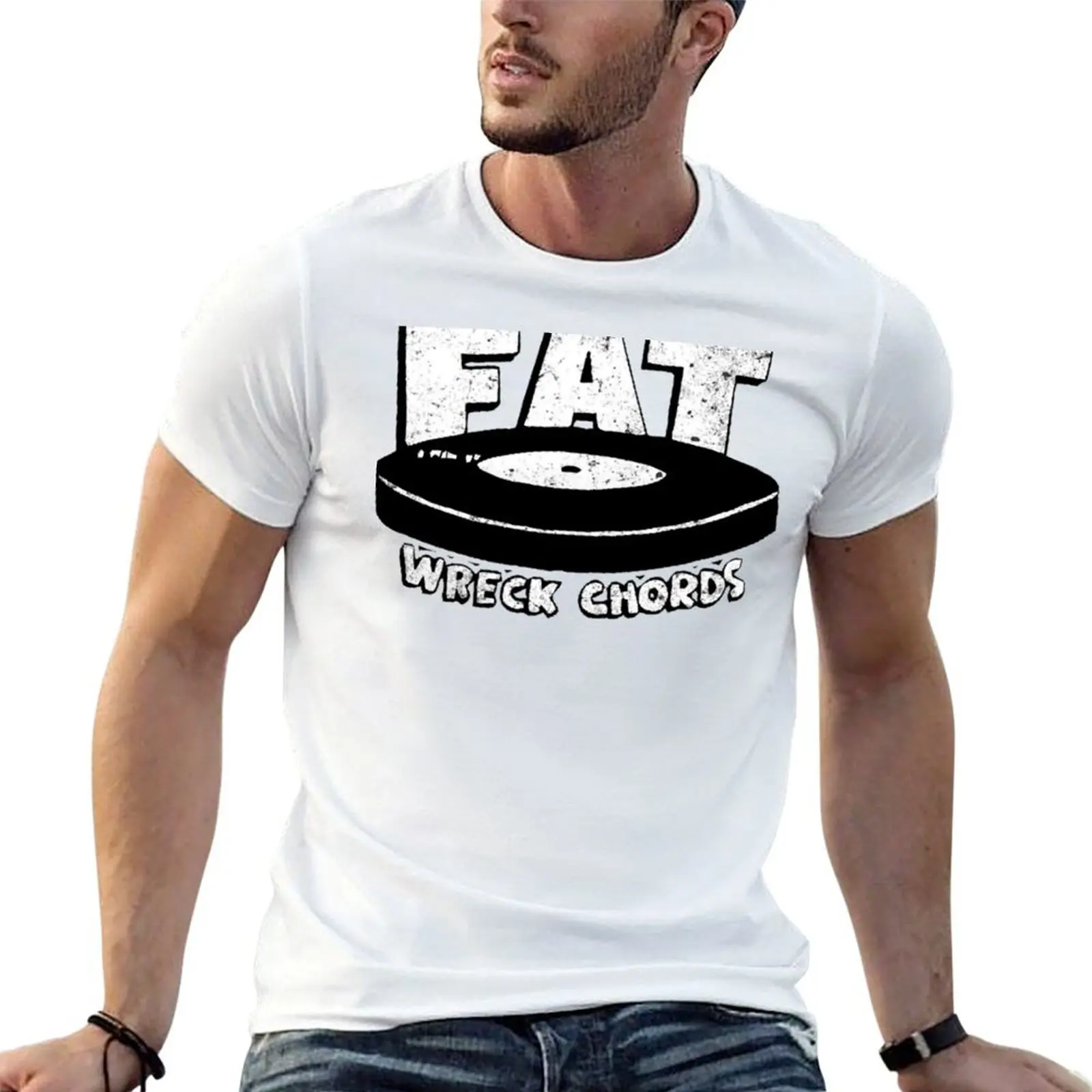 

best seller - independent punk rock record T-Shirt man t shirt graphic t shirt man casual t shirts designer T-shirt