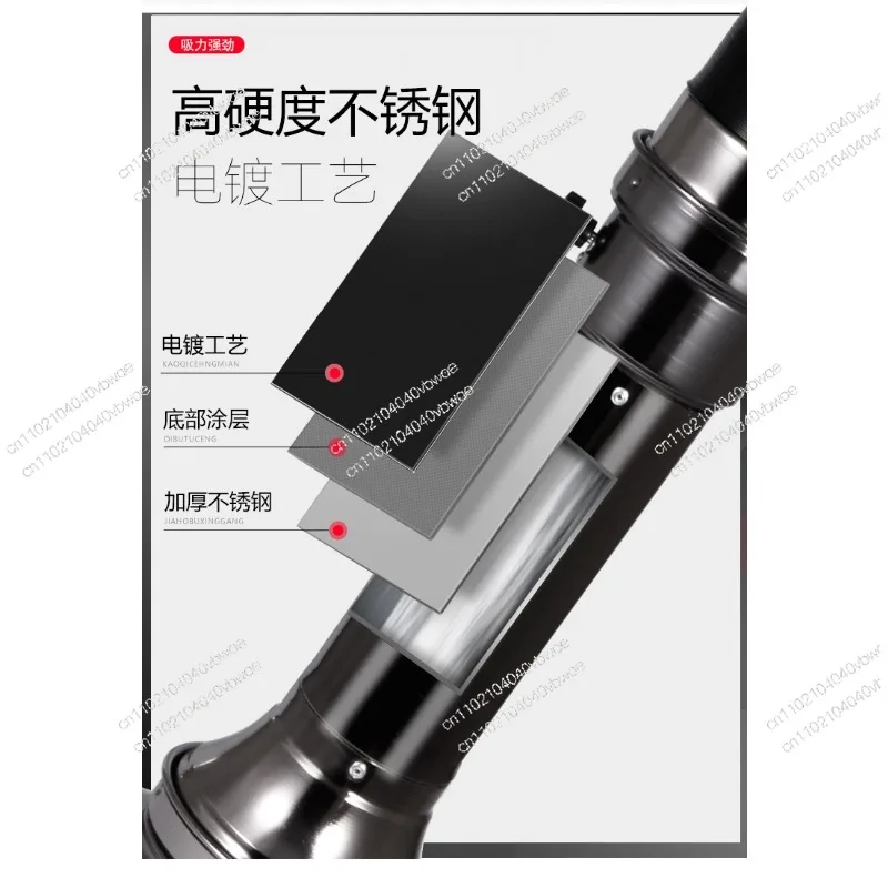 

Barbecue Smoking Hood Chimney Telescopic Smoke Exhaust Ventilation Pipe Barbecue Grill Equipment