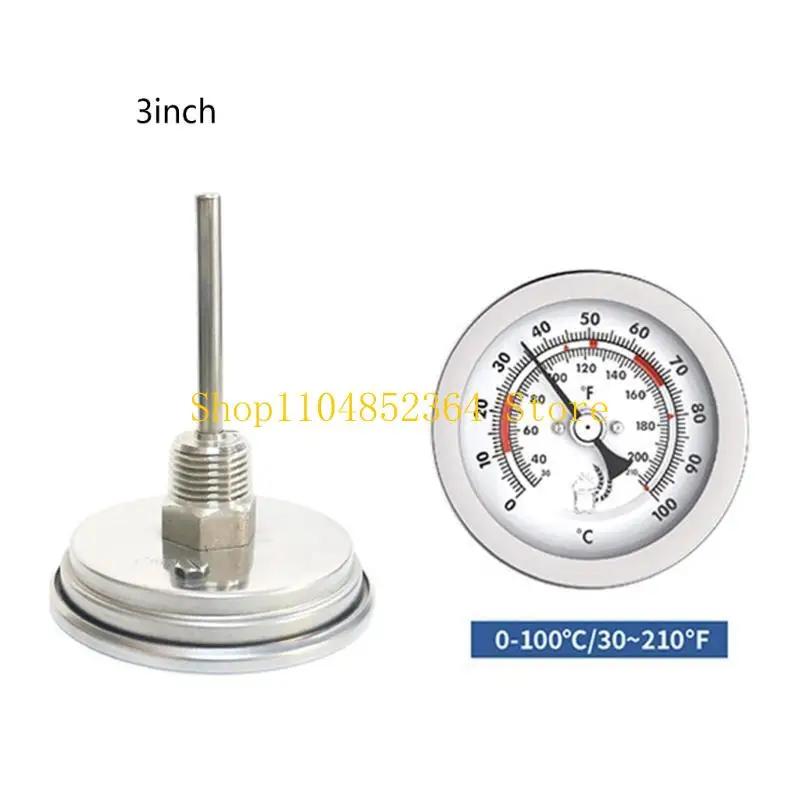 652F Lên men nhà Bia & Thủy tinh Nhà sản xuất bia, thang đo nhiệt độ kép