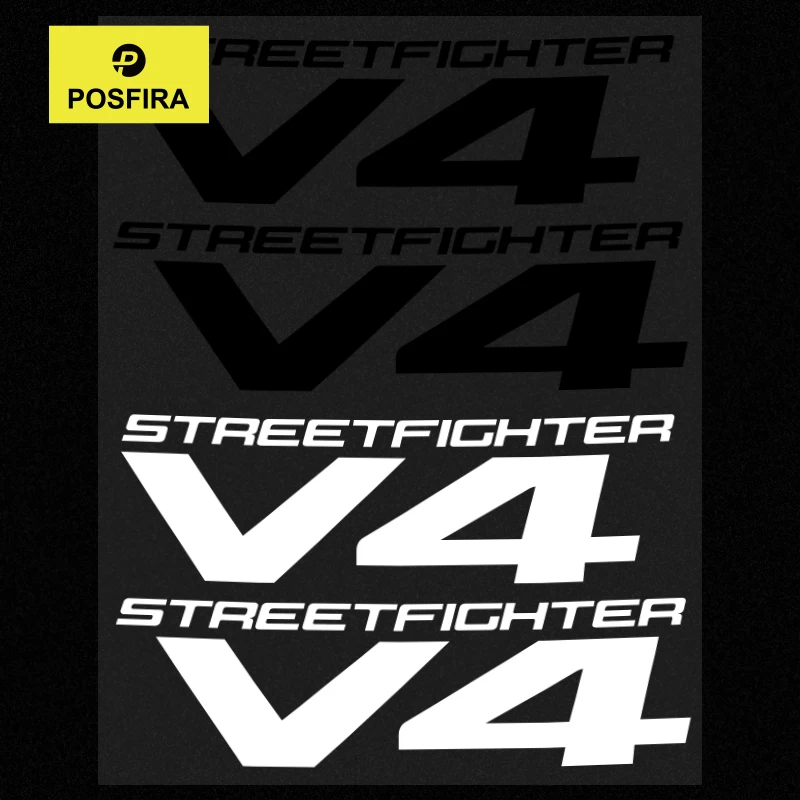 

POSFIRA Motorcycle Stickers Waterproof Decals for Ducati Streetfighter V4 Street Fighter V4 Accessories 2020-2025 2024 Sticker