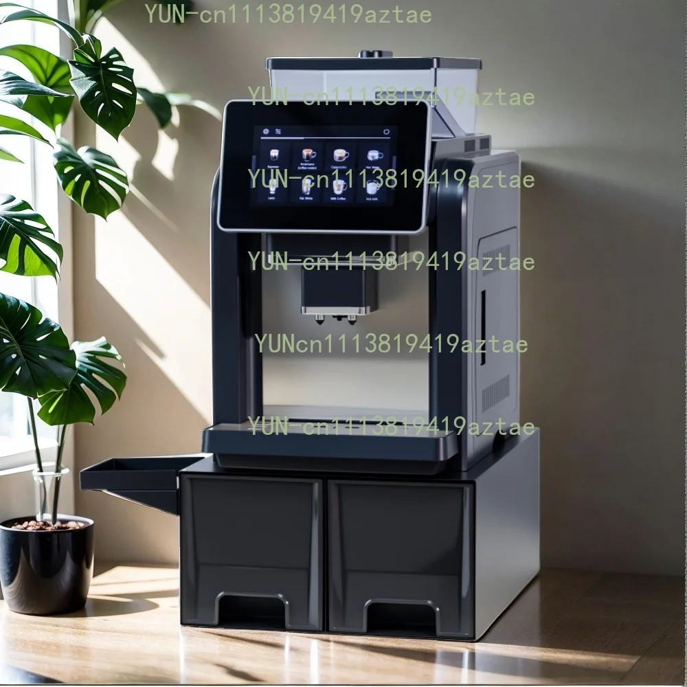 Electric Commercial Coffee Machine 19 Bar Espresso Machine Fully-Automatic Espresso Maker With Bean Grinder and Milk Frother