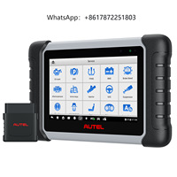 For Autel MaxiCOM MK808BT PRO/Mk808K BT/MK808Z-BT 2024 Automotive Diagnostic Code Reader Tool Scanner for Cars Full Adapters