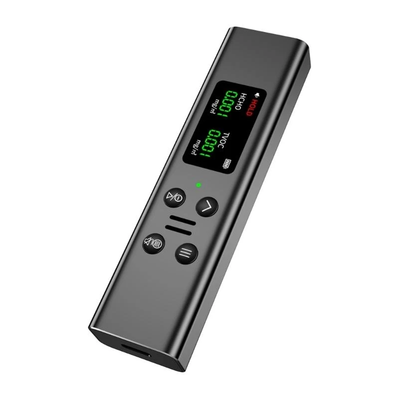 U75B High-Precision Formaldehyde Detector Indoor Portable TVOC Air Quality Monitor