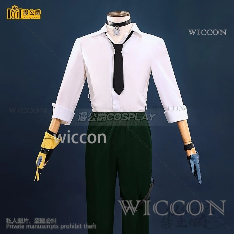 Gioco Anime Zenless Zone Zero Cosplay Harumasa Costume Uniforme Fascia Girocollo Puntelli Parrucche Festa di Natale di Halloween per le donne Uomini