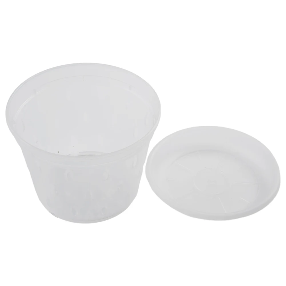 Improve Your Orchids' Health with These Professional Grade 5 Inch Orchid Pots with Drainage Holes Set of 5/10/15