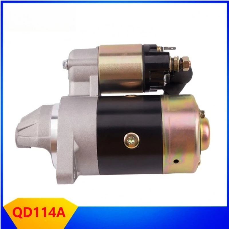 Air-cooled diesel engine 170F 178F 186F 192F starter motor QD114A starter 12V is suitable for