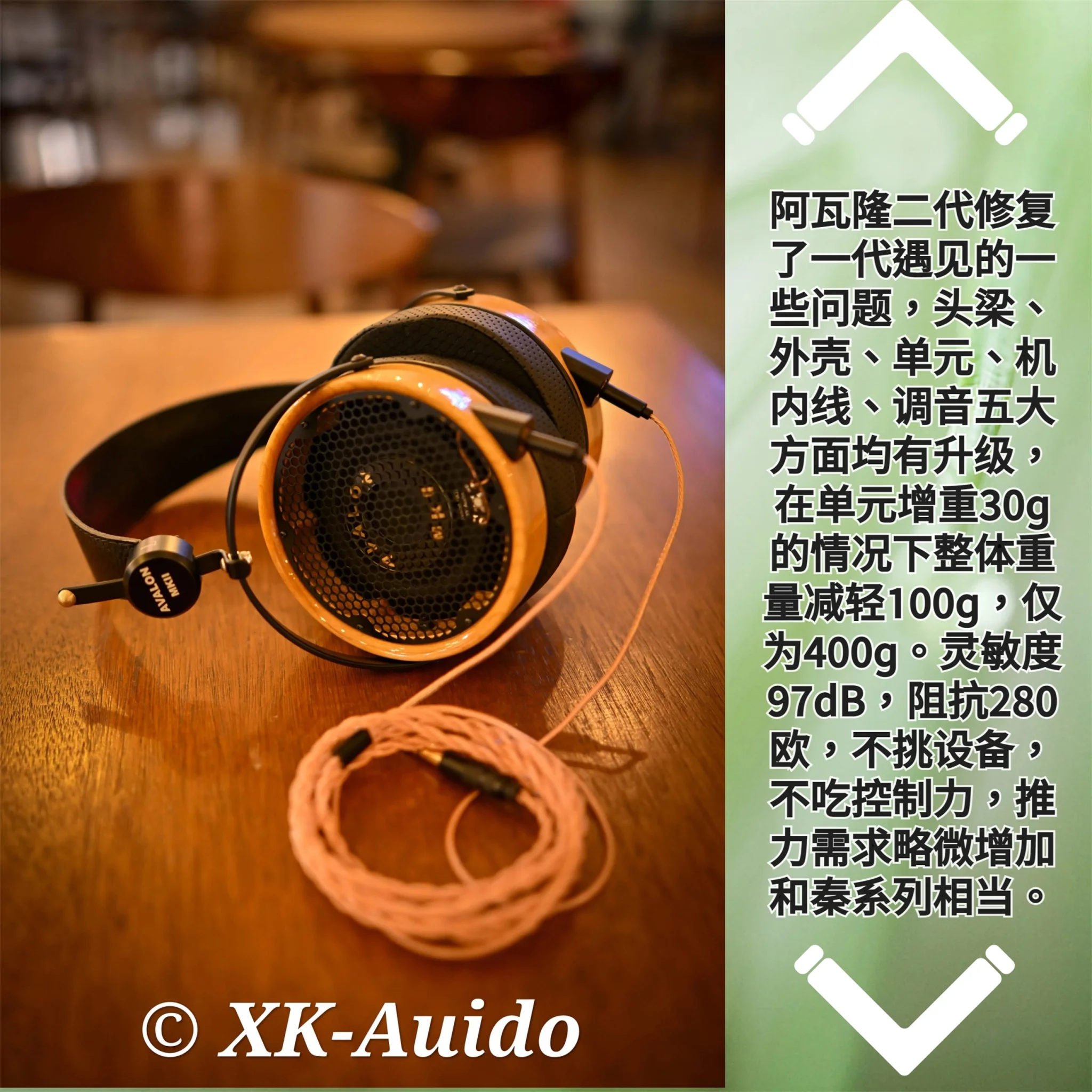 Beteran Avalon MKII tablette magnétique planaire à dos ouvert pleine taille moniteur de musique Hifi Studio Audiophiles basse casque écouteurs