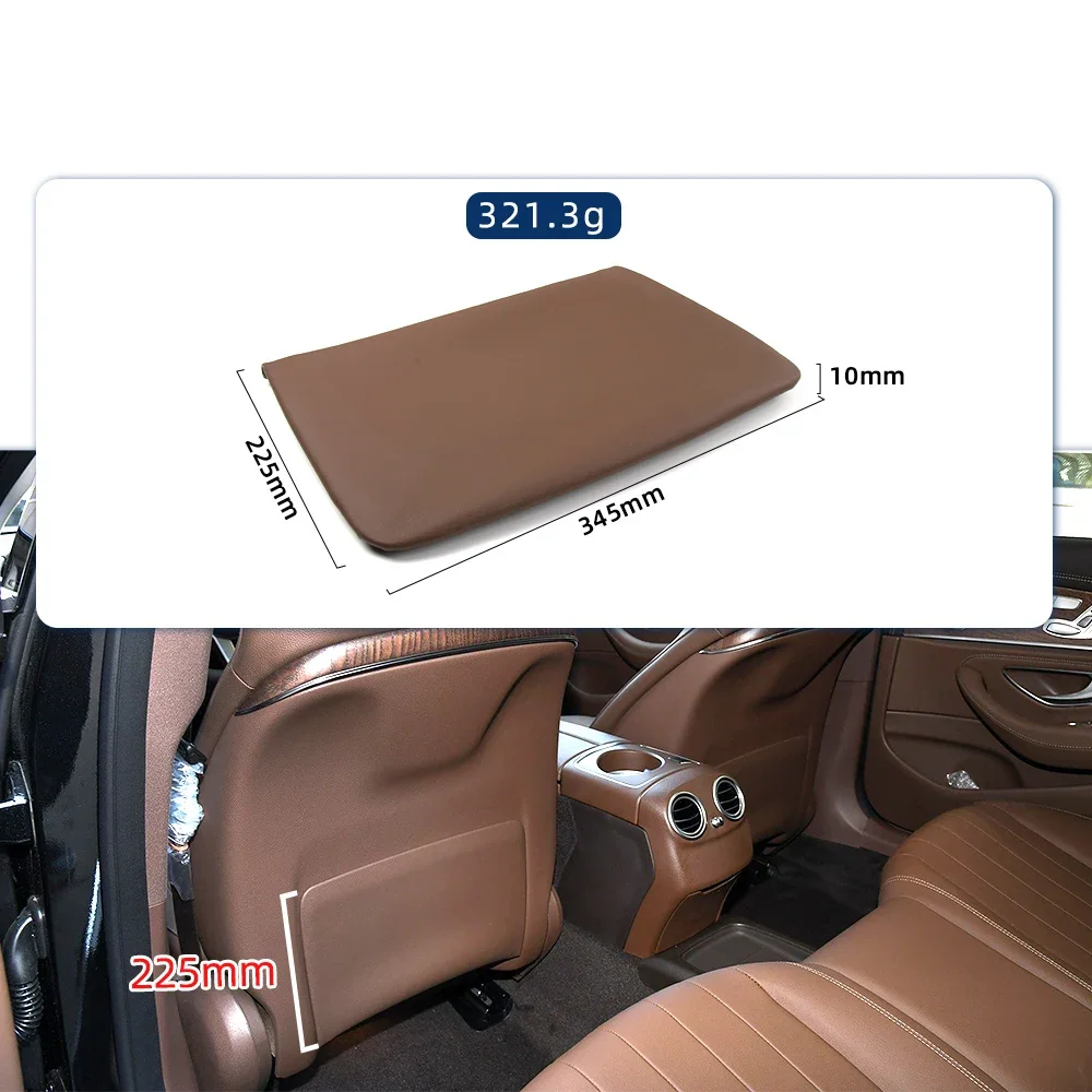 

W205 W213 W253 W257 Car Interior Front Seat Back Pocket Storage Cover For Mercedes Benz C E GLC CLS Class Seat Back Trim Cover