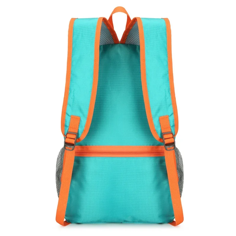 Mochila plegable ultraligera de tela Oxford para hombre, bolsa de viaje multifuncional para senderismo y ocio, novedad