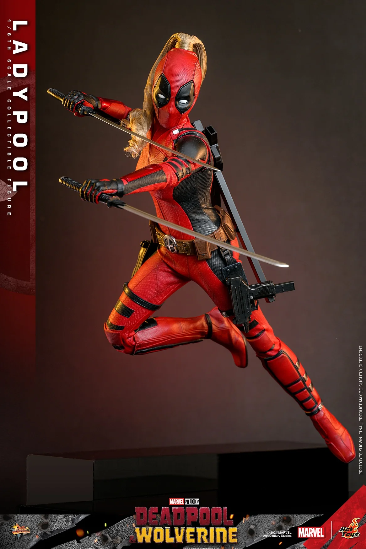 In Stock Original HotToys HT MMS747 1/6 Scale Soldier Female Ladypool Antihero New Mutants Full Set 12in Action Figures Model