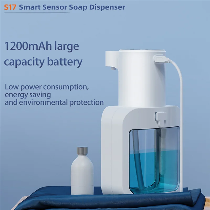 

A01F-Smart Настенное гелевое дезинфицирующее средство для рук Дезинфицирующее средство для рук Электрический дозатор мыла Белый