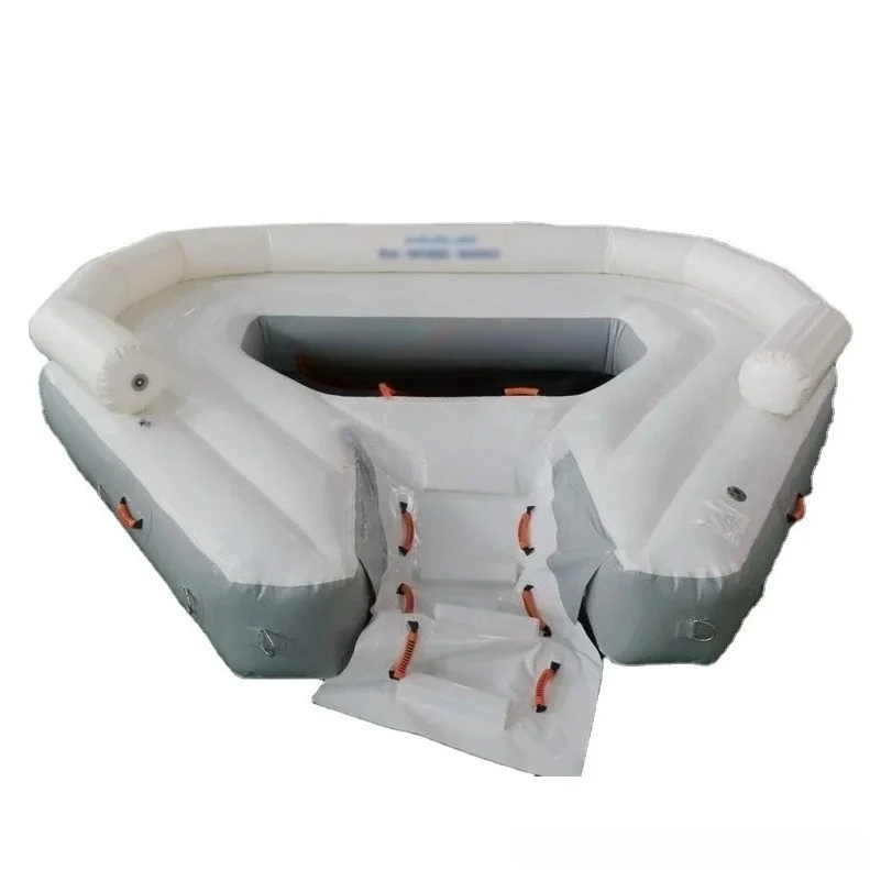 

Luxury Inflatable Superyacht Floating Water Retreat Lounge Inflatable Floating Island