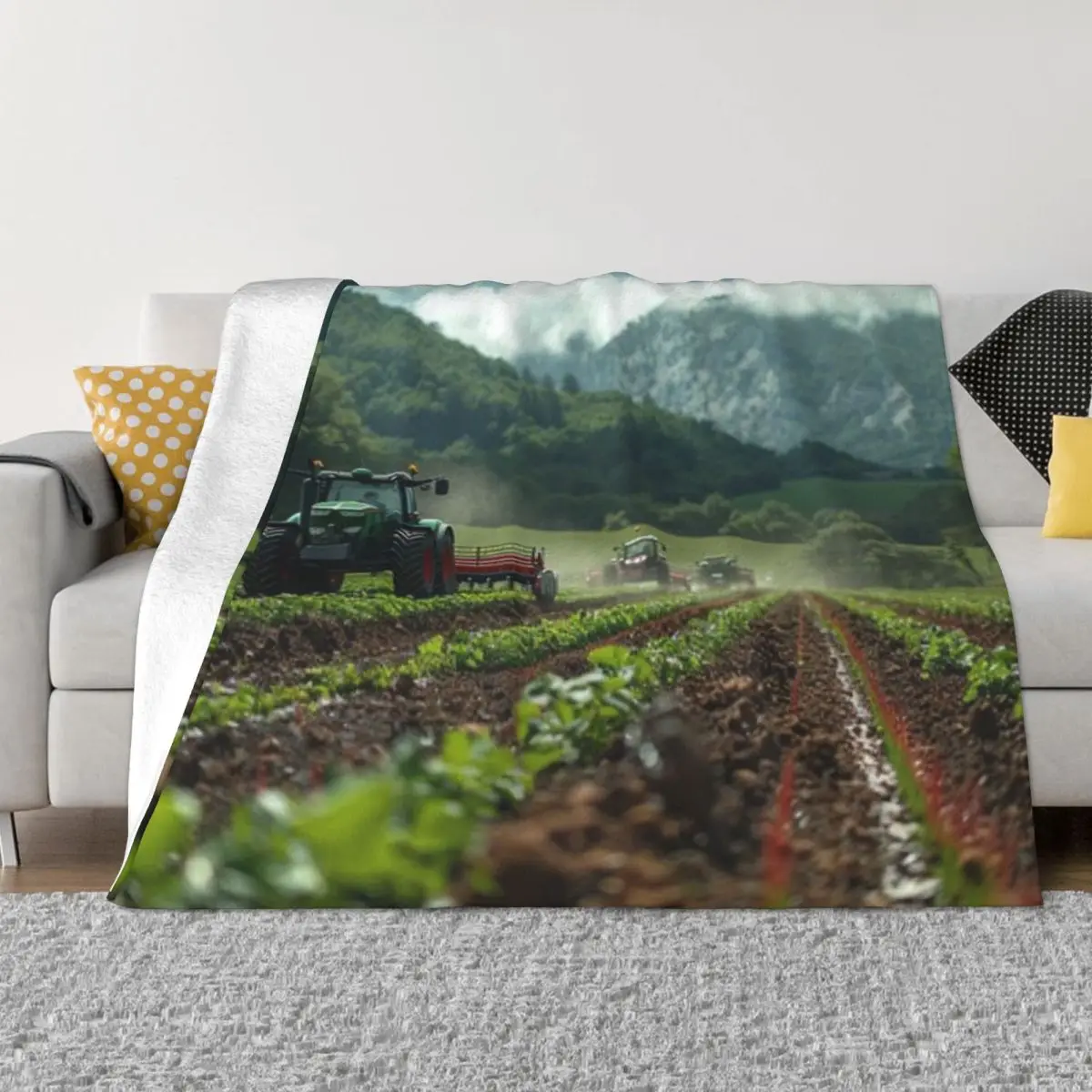 

Сельскохозяйственный трактор 000042, одеяла для домашних животных в стиле аниме, одеяло с принтом, одеяла для пар, одеяло для дома и украшения