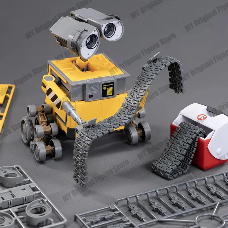 Kit d'assemblage Original GONG WALL · E, 15cm, Robot mignon, figurine de guérison, Collection d'animaux de compagnie, jouet pour enfant, cadeau de noël