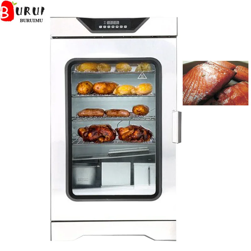 Smoked Stove Smart Electric Oven Commercial Bacon Box Temperature Control Barbecue Box