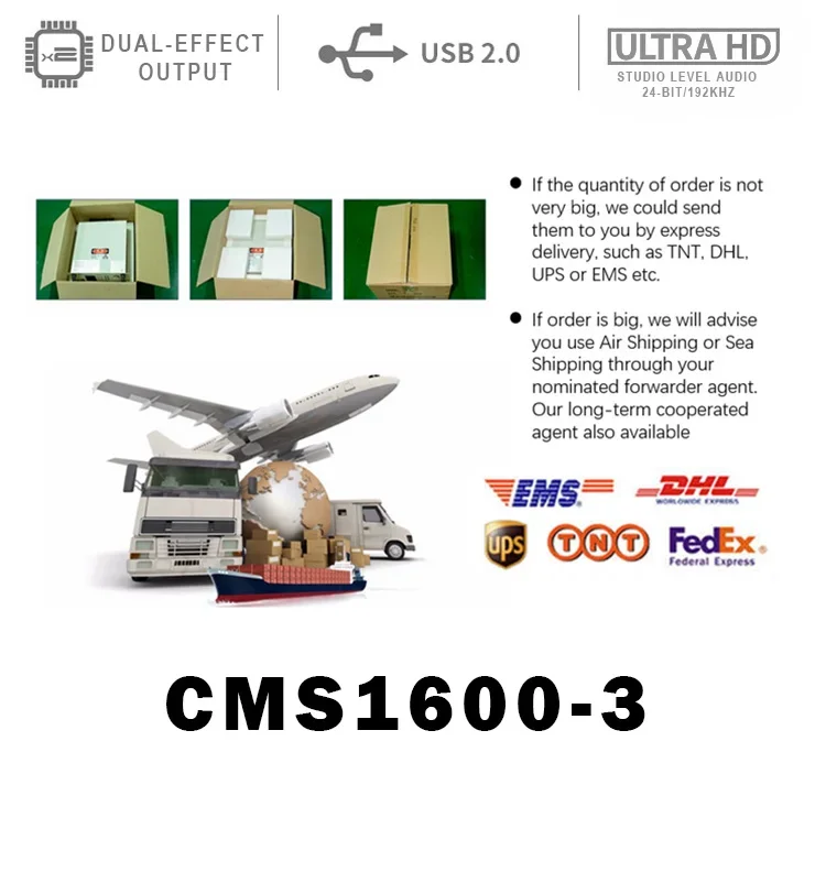 Paulkitson CMS1600-3 Audio-Mischpult mit 99 integrierten Effekten, 16 Kanälen, 48V Phantomspeisung für Bühne, Karaoke, Band, DJ-Show – Detail 8