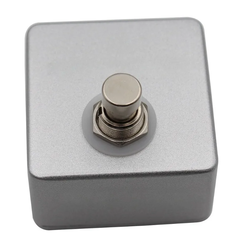 Audio channel selection switch for locked, single-pegged musical instruments