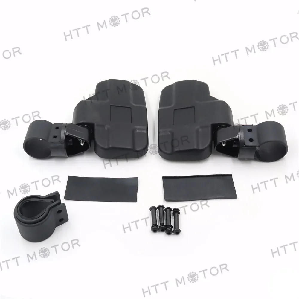 Free Shipping Mirror Set UTV Side View High Impact Break Away Convex 1 5/8