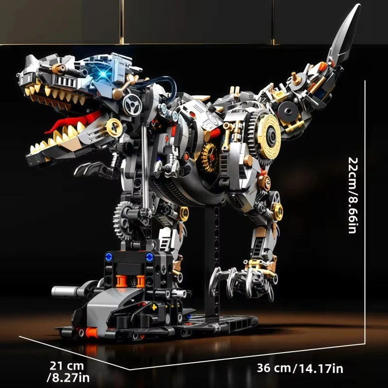 1268pcs-mechanical-tyrannosaurus-rex-building-blocks-toy-dinosaur-13087-model-kit-for-kids-educational-assembly-puzzle-playset
