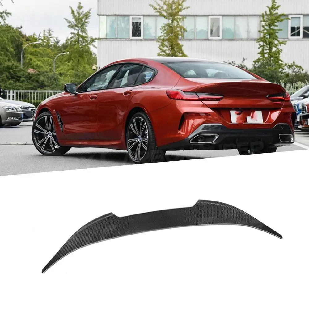 

Dry Carbon Fiber Car Rear Spoiler Wing Trunk Lip for BMW 8 Series G16 F93 M8 Sedan 4 Door 2020 UP Rear Boot Wing