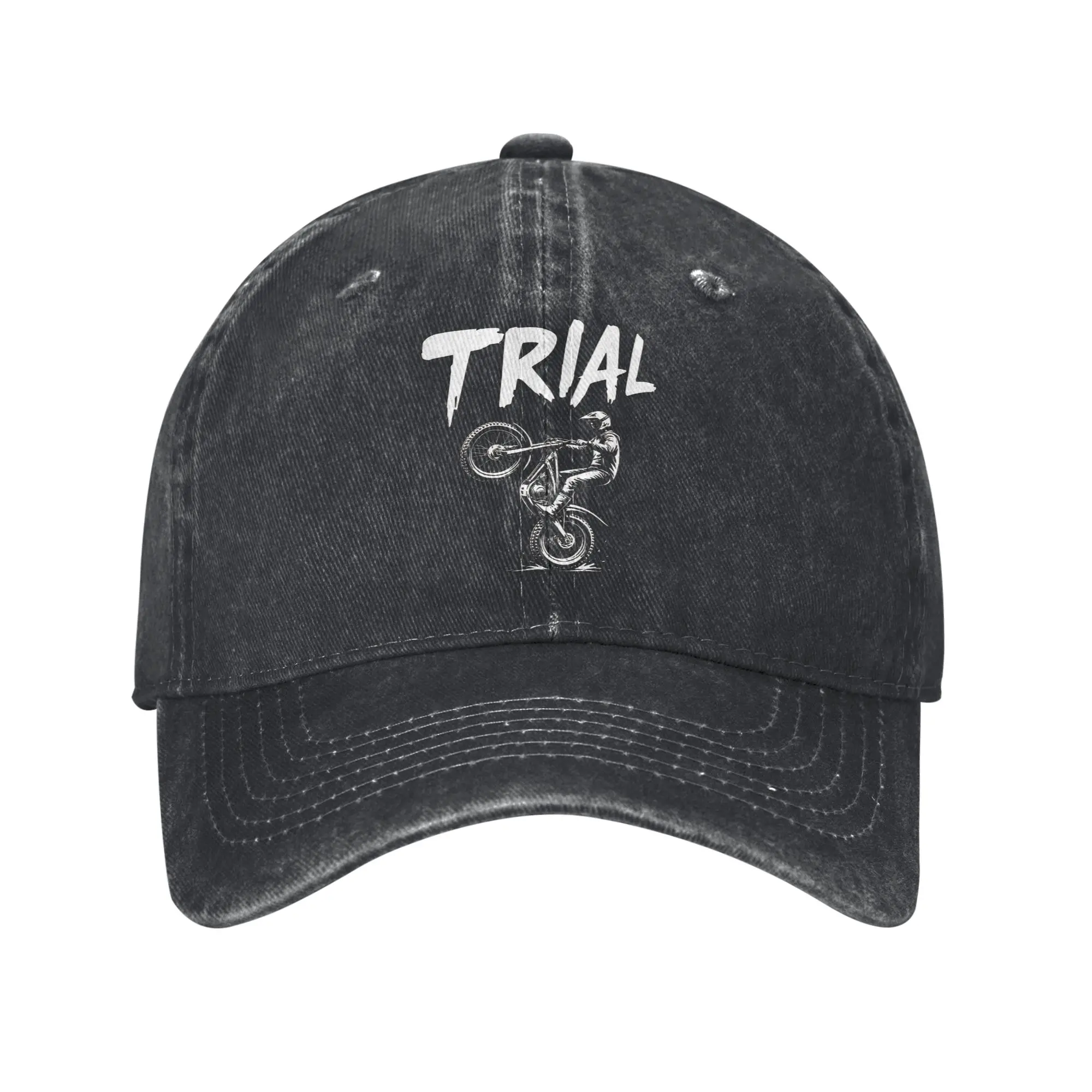 Gorras de béisbol con visera para hombre, estilo motociclista acrobático extremo, para moto de trial, con protección solar