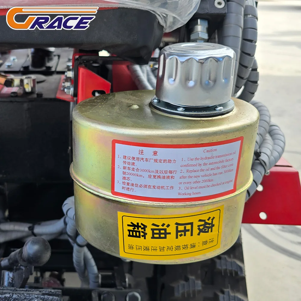 Customized Diesel Mini Cultivator Multifunctional Crawler Rotary Cultivator Tractor for Sale